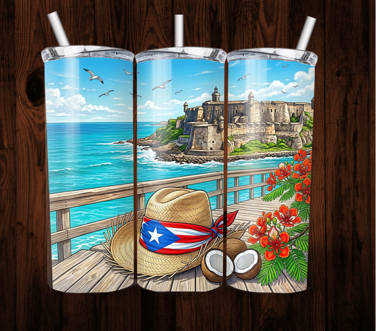 Vaso Termico 20 oz - #1 sombrero isla
