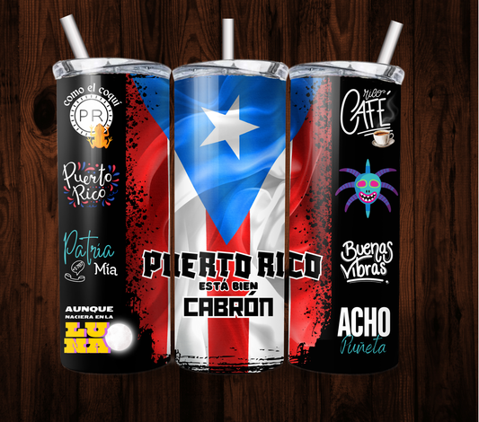 Vaso Termico - 20 oz #17 PR ESTA CABRON
