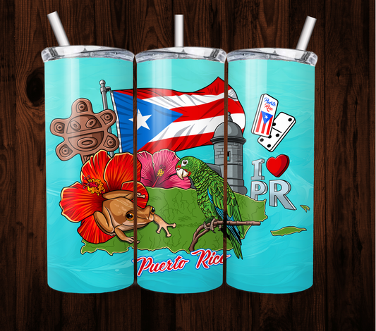 Vaso Termico 20 oz -#4 Isla Cotorra y Coqui