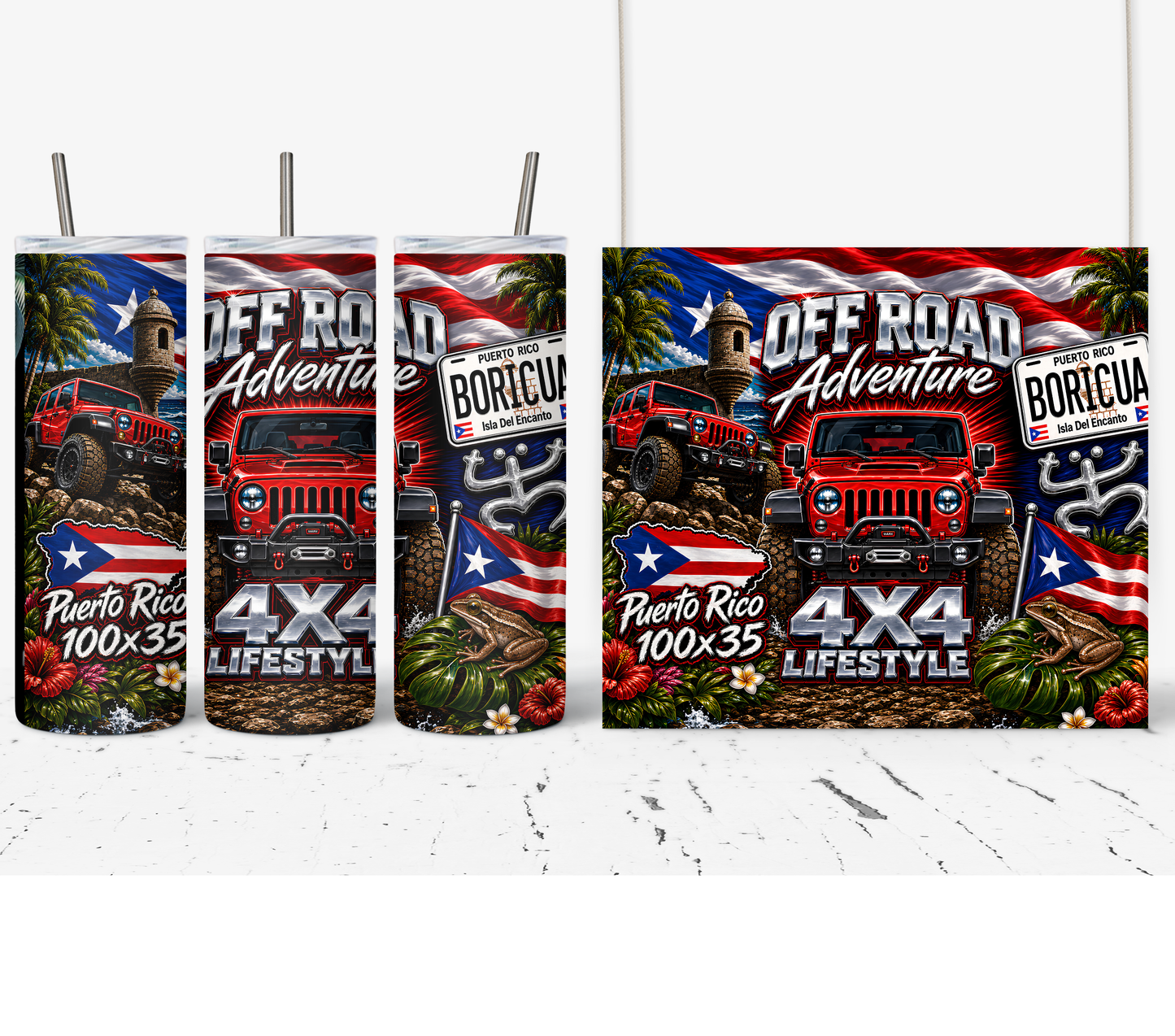 Vaso Termico 20 oz -#6 JEEP OFF ROAD