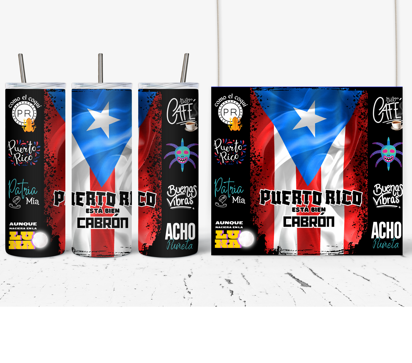 Vaso Termico - 20 oz #17 PR ESTA CABRON