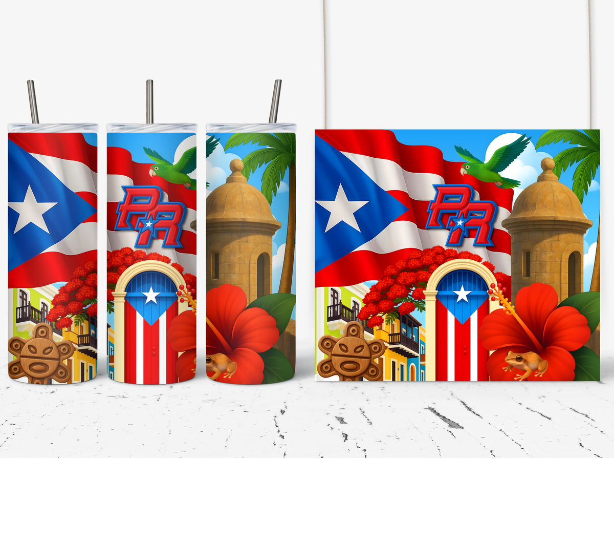 Vaso Termico 20 oz #14 Bandera,Garita, Amapola