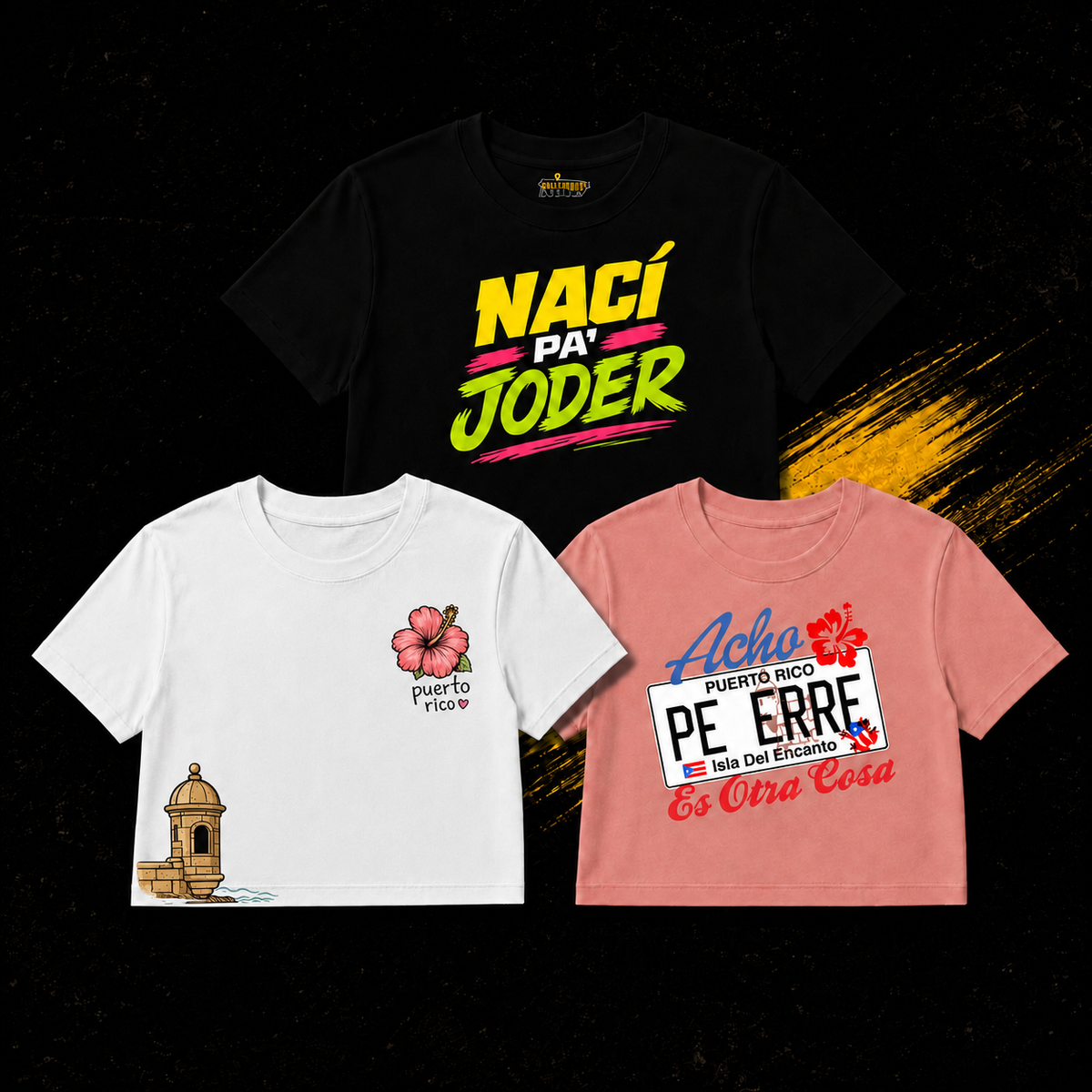 CAMISAS CROP TOP