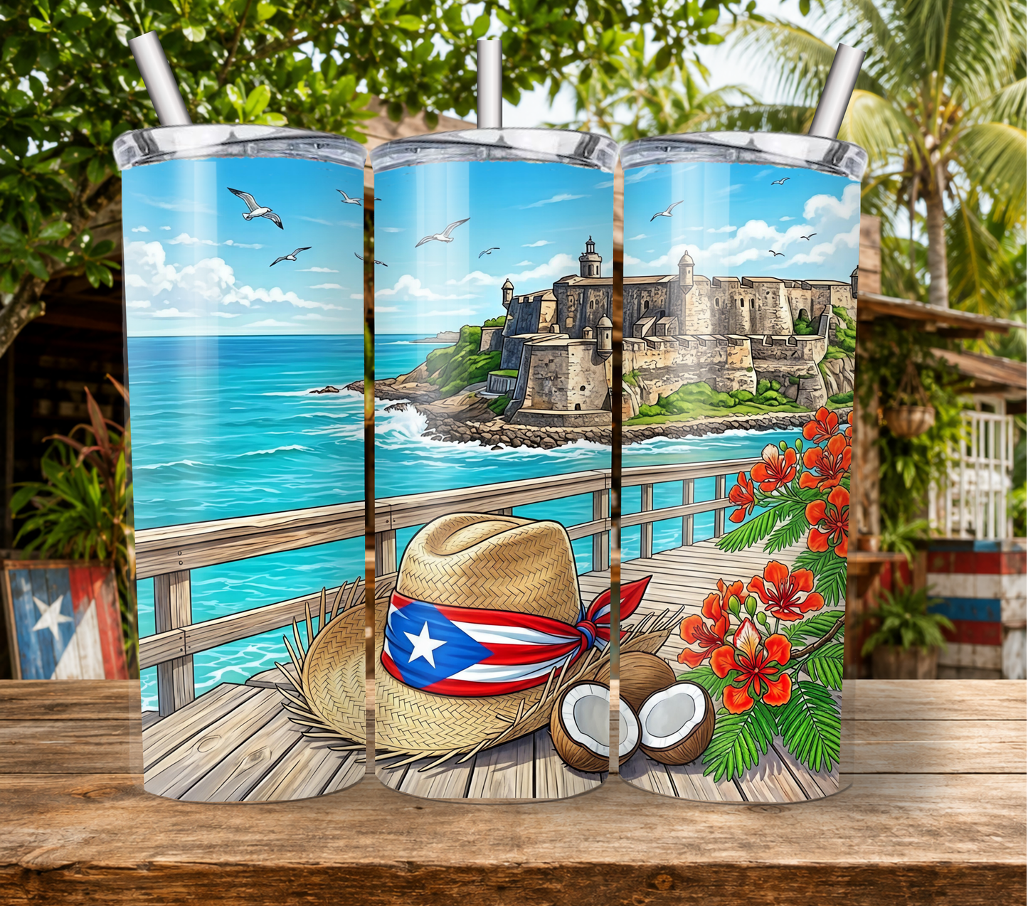 Vaso Termico 20 oz - #1 sombrero isla
