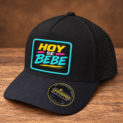 Gorra Hoy Se Bebe-  negra