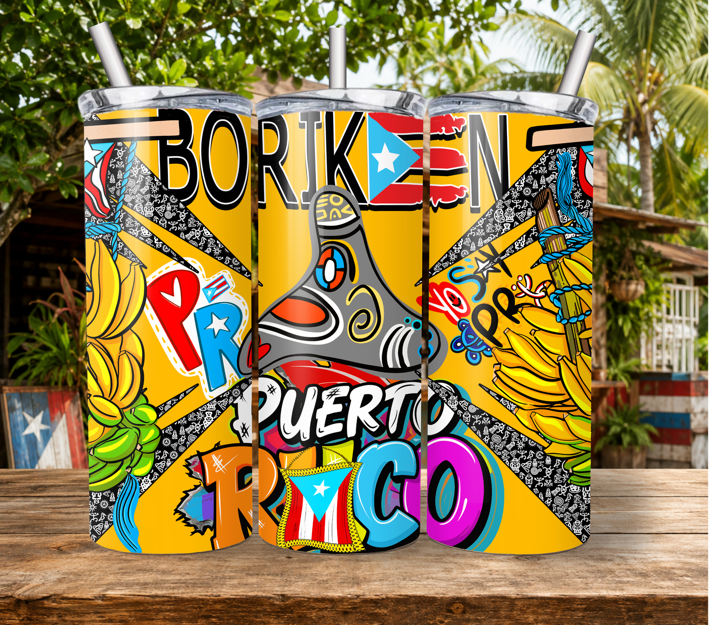 Vaso Termico 20 oz - #9 Boriken