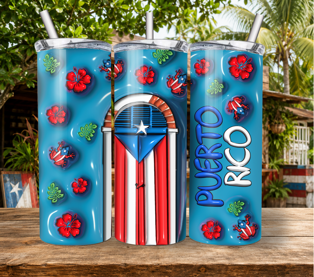Vaso Termico 20 oz-#16 Flor Agua