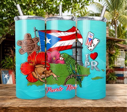 Vaso Termico 20 oz -#4 Isla Cotorra y Coqui