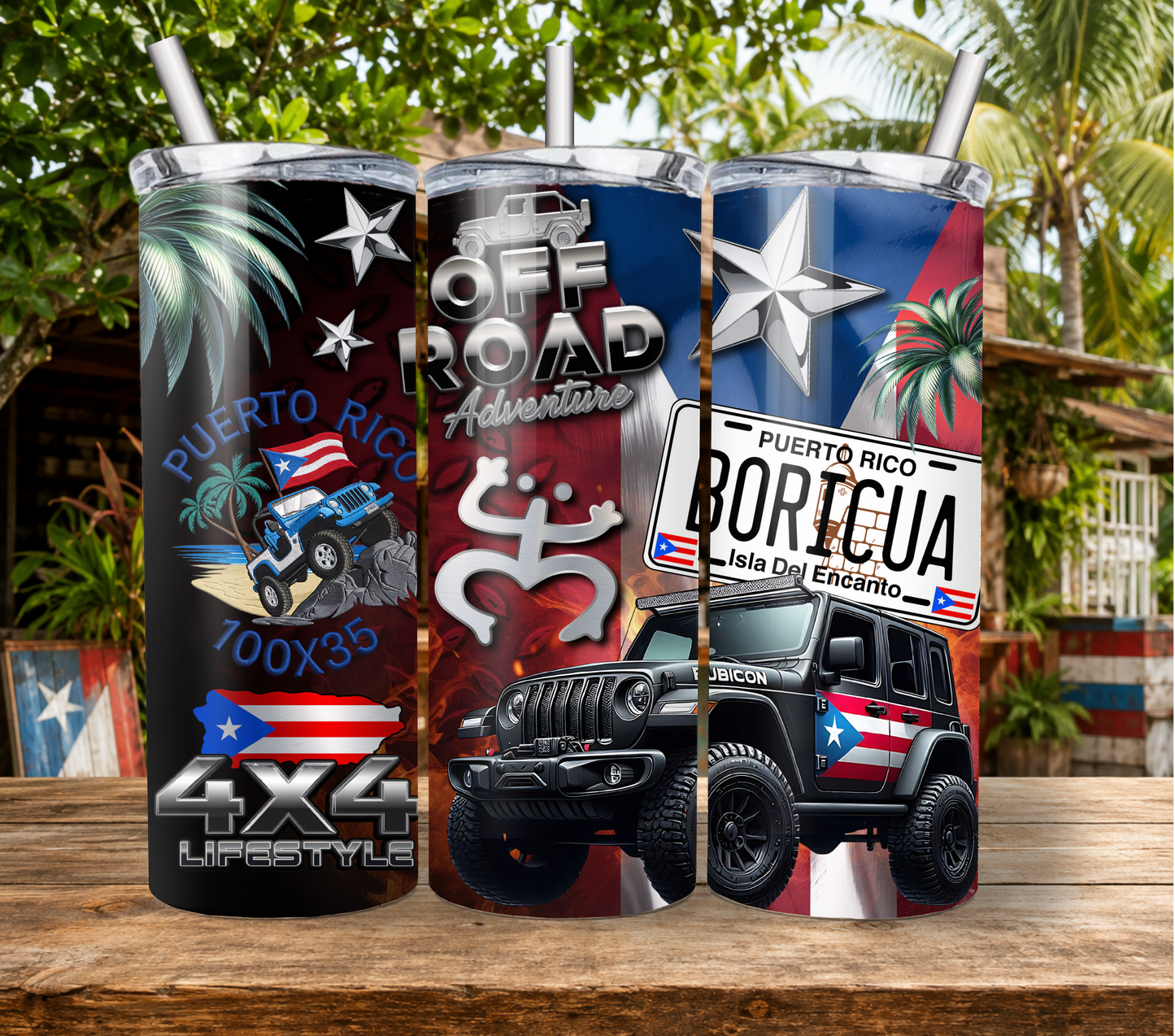 VASO TERMICO 20 oz- #5 JEEP 4x4