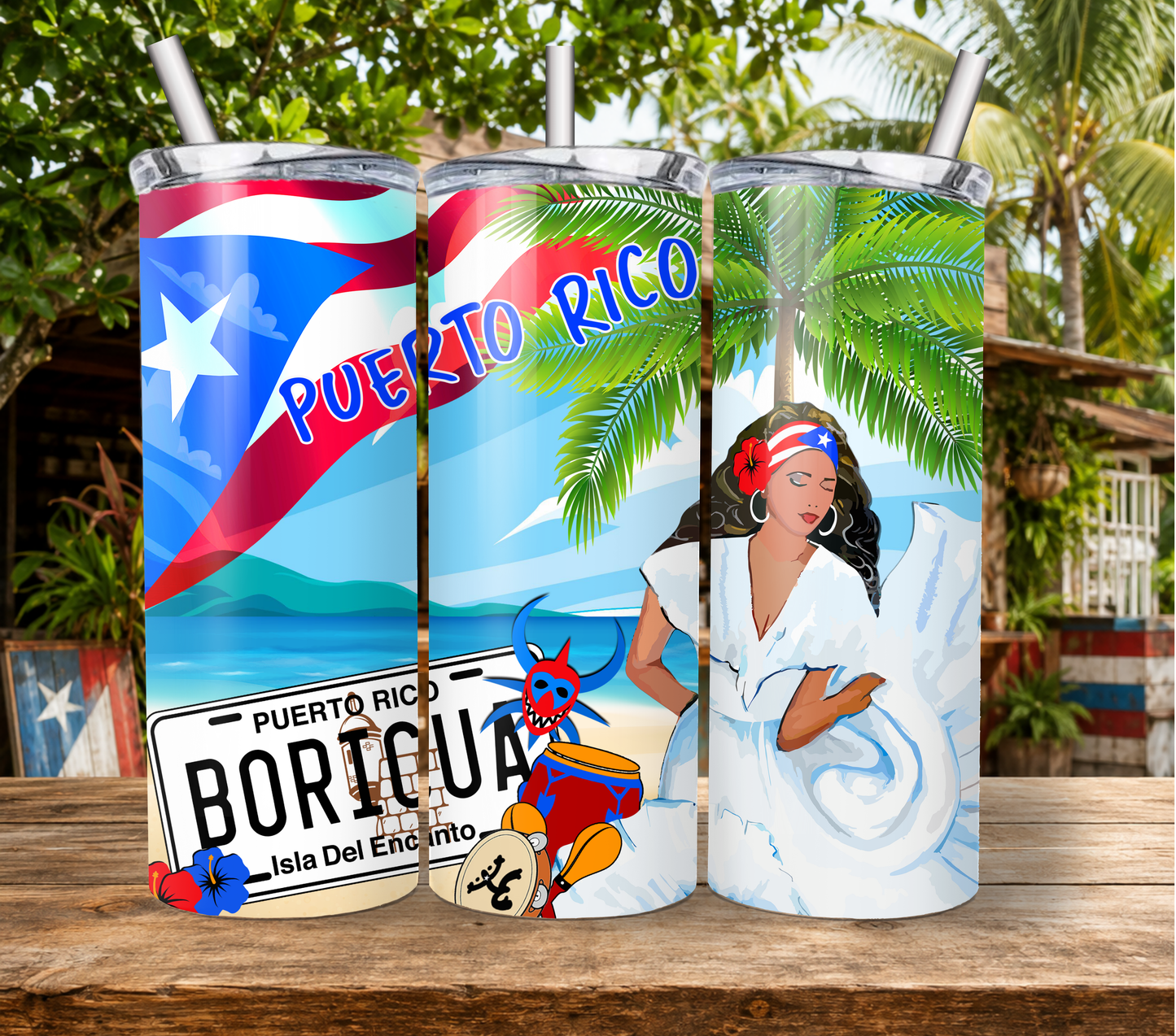 Vaso Termico 21 oz -  #21 Bomba y Plena