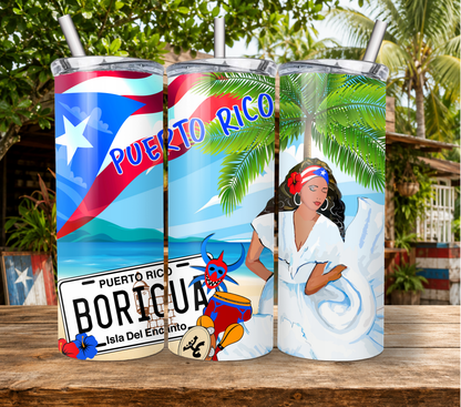 Vaso Termico 21 oz -  #21 Bomba y Plena