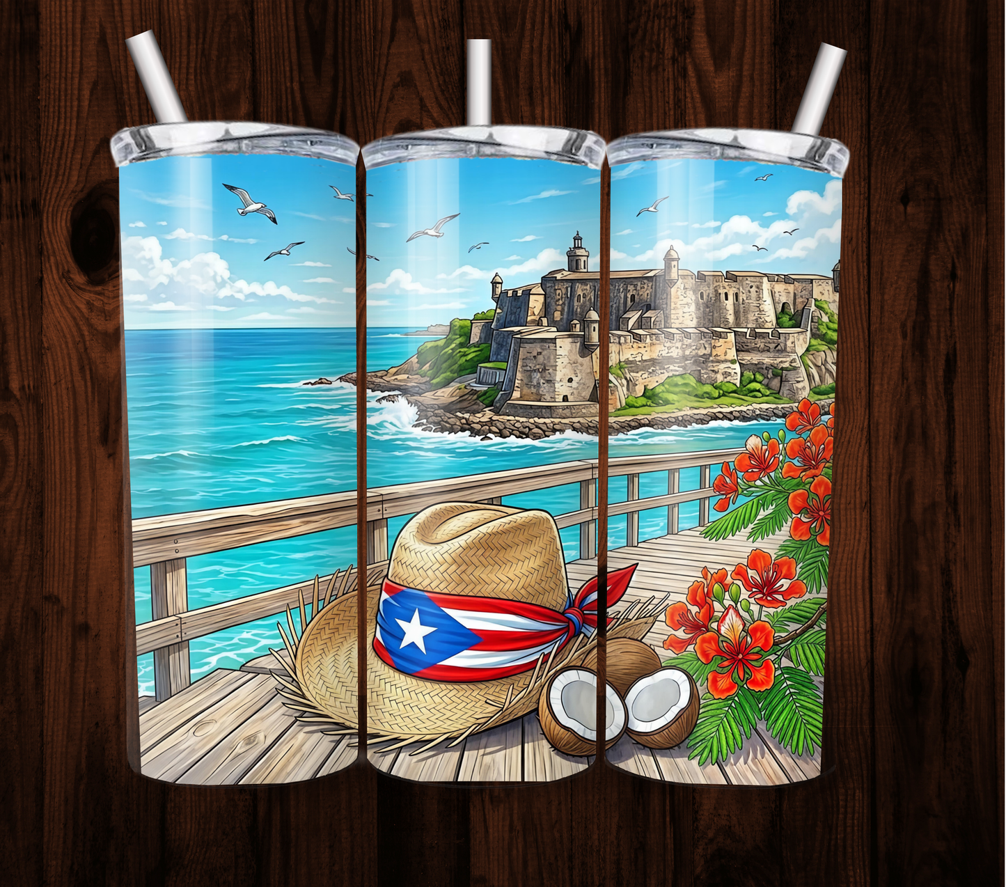 Vaso Termico 20 oz - #1 sombrero isla