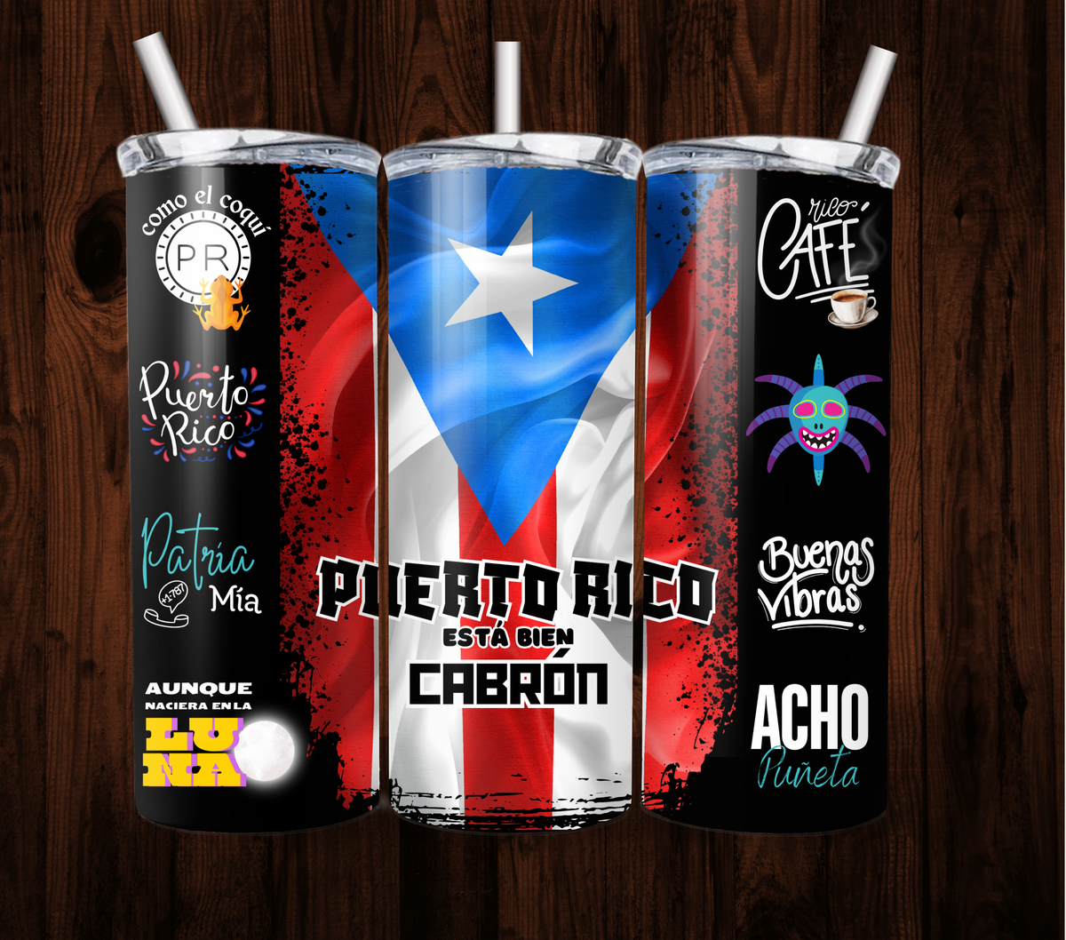 Vaso Termico - 20 oz #17 PR ESTA CABRON