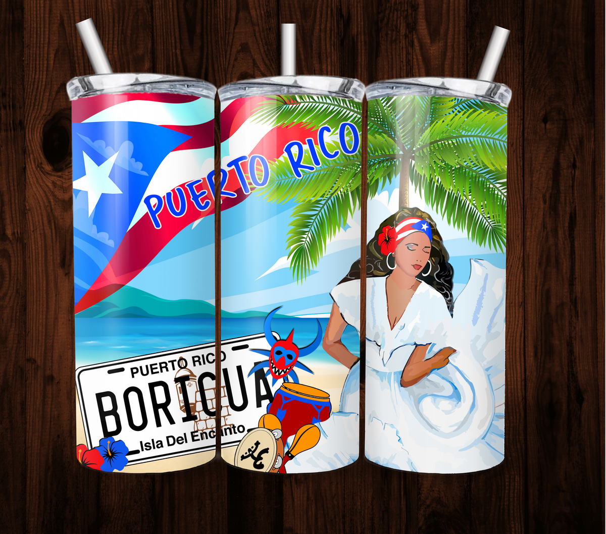 Vaso Termico 21 oz -  #21 Bomba y Plena