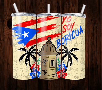 Vaso Termico 20 oz - #8 Garita Boricua