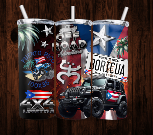 VASO TERMICO 20 oz- #5 JEEP 4x4