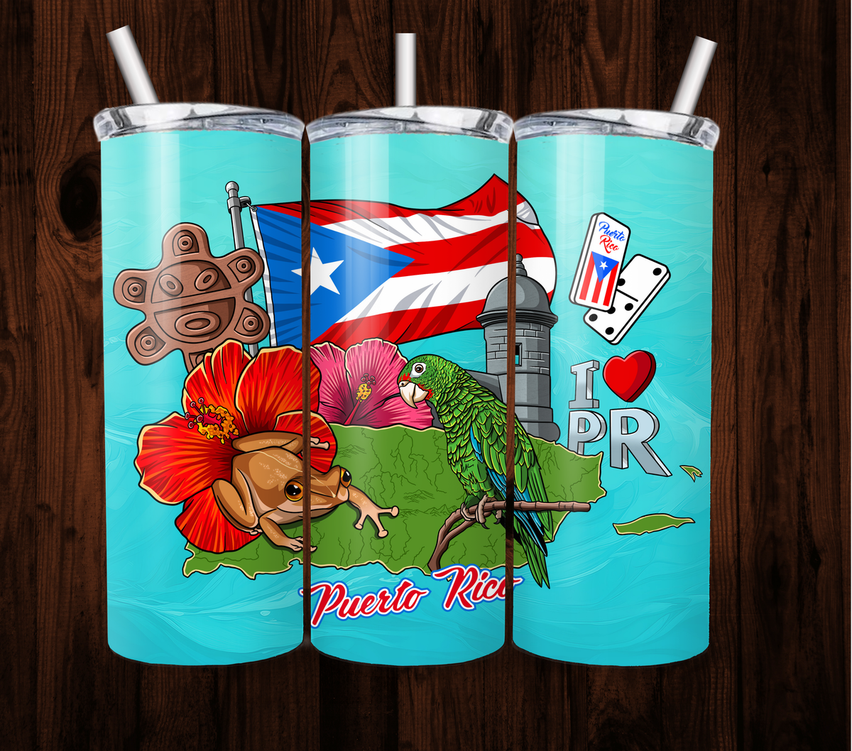 Vaso Termico 20 oz -#4 Isla Cotorra y Coqui