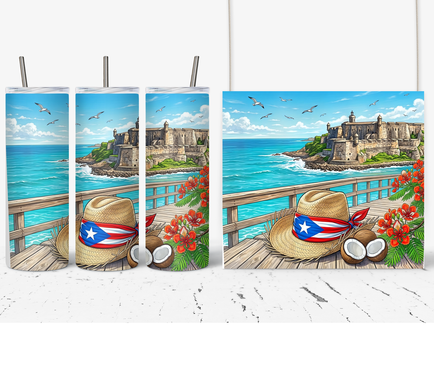 Vaso Termico 20 oz - #1 sombrero isla