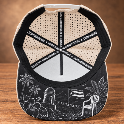 Gorra Jeva- Crema y Negra