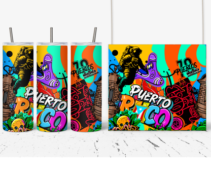 Vaso Termico 20 oz - #20 Astronauta & Colores