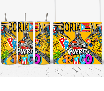 Vaso Termico 20 oz - #9 Boriken