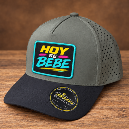 Gorra - Hoy Se Bebe - Verde Y Negra