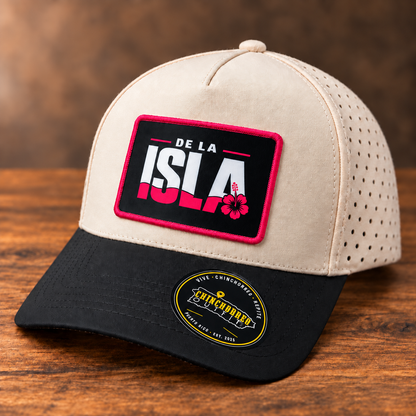 Gorra De La Isla Cream Y Negra